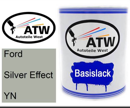 Ford, Silver Effect, YN: 1L Lackdose, von ATW Autoteile West.